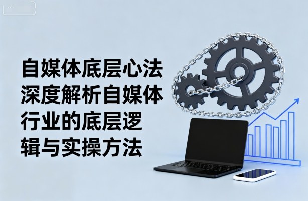 自媒体底层心法，深度解析自媒体行业的底层逻辑与实操方法-出门会